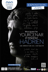 Bavay-Expo-Marguerite Yourcenar et l'empereur Hadrien